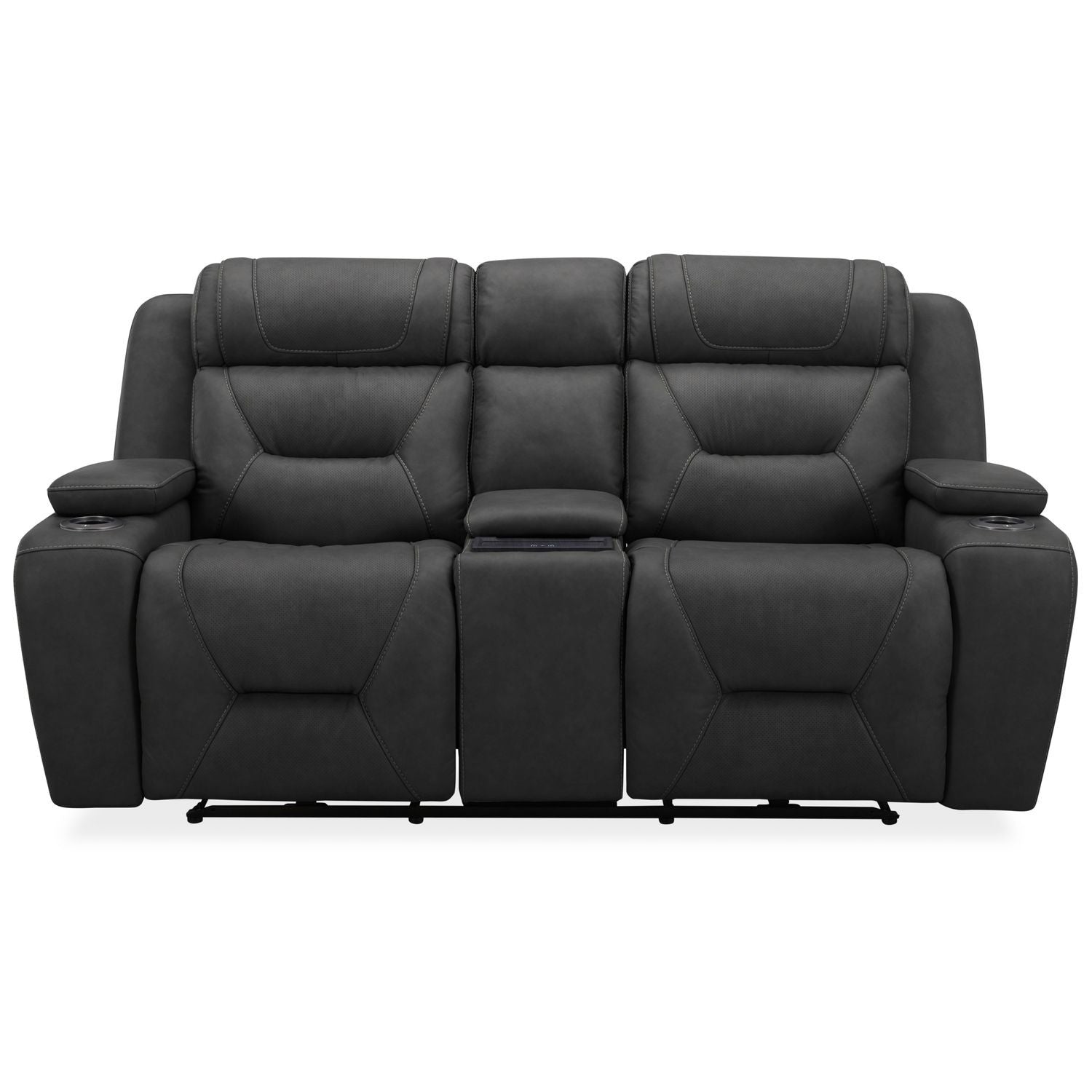 Chapman - Loveseat With Console P2 & ZG - Hornell Furniture Outlet
