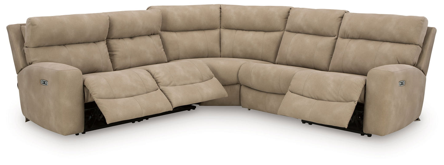 Next - Gen Durapella - Power Reclining Sectional Set - Hornell Furniture Outlet
