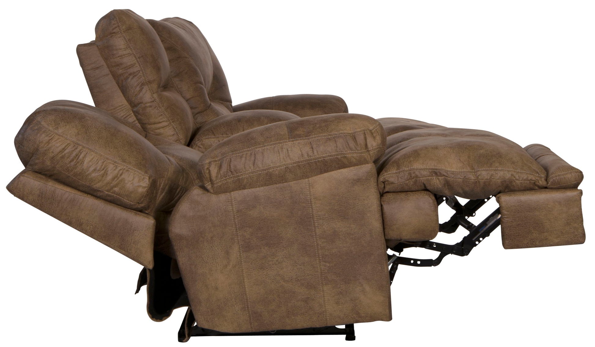 Voyager - Lay Flat Console Reclining Loveseat - Hornell Furniture Outlet