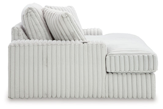 Stupendous - Alloy - Oversized Chaise - Hornell Furniture Outlet