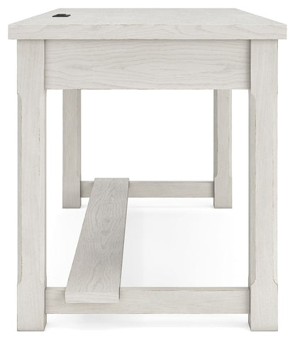 Robbinsdale - Antique White - Home Office Desk - Hornell Furniture Outlet