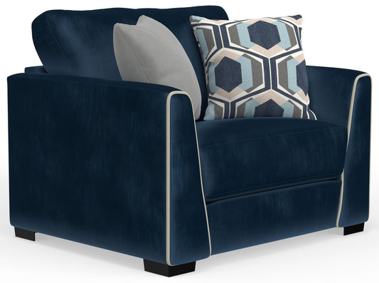 Jetson - Chair & 1/2 - Nile - Hornell Furniture Outlet