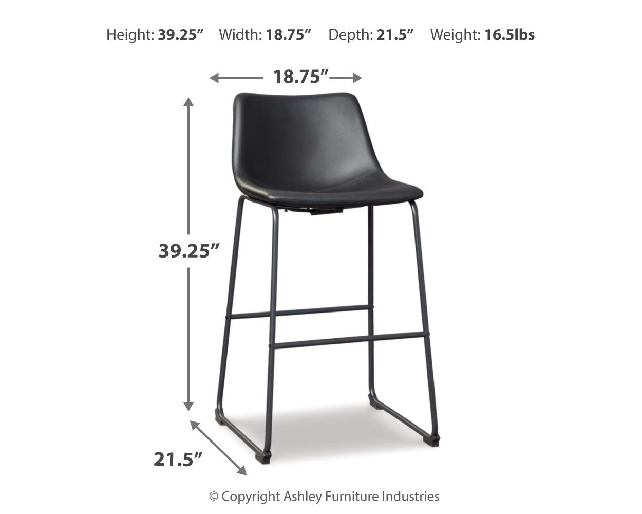Centiar - Upholstered Barstool (Set of 2) - Hornell Furniture Outlet