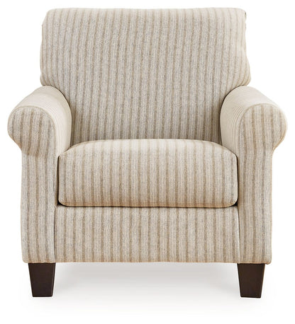 Valerani - Sandstone - Accent Chair - Hornell Furniture Outlet