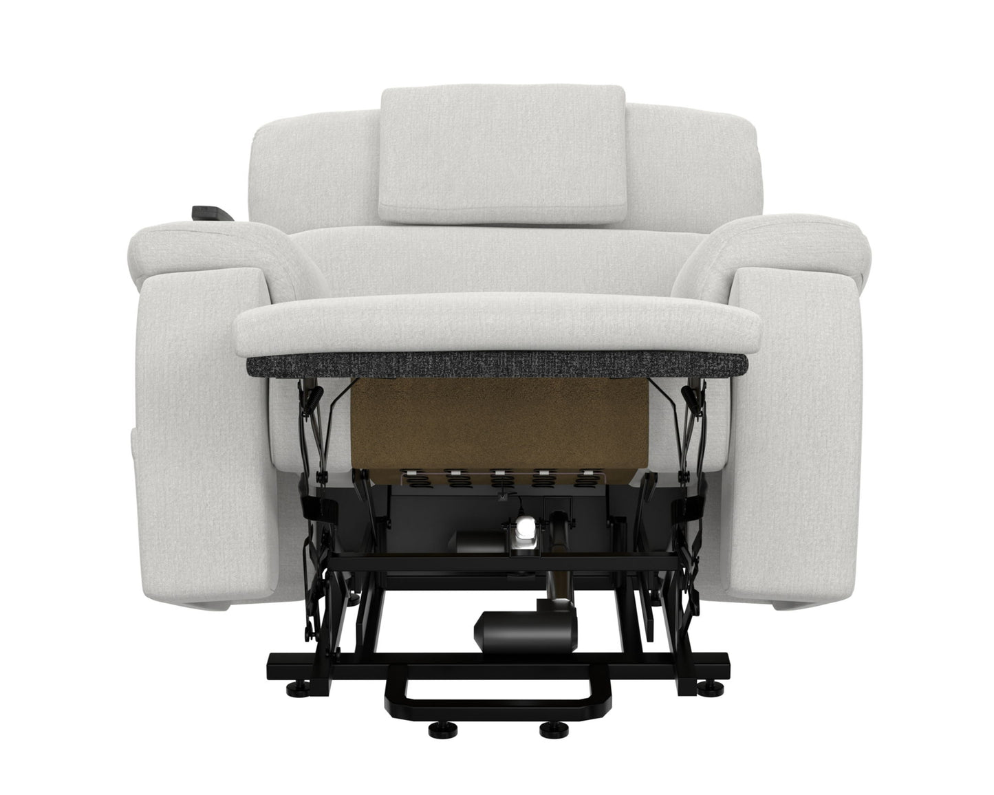 Snoozer - Power Lift Power Headrest Lay Flat Recliner With CR3 Heat / Massage / Zero Gravity - Hornell Furniture Outlet