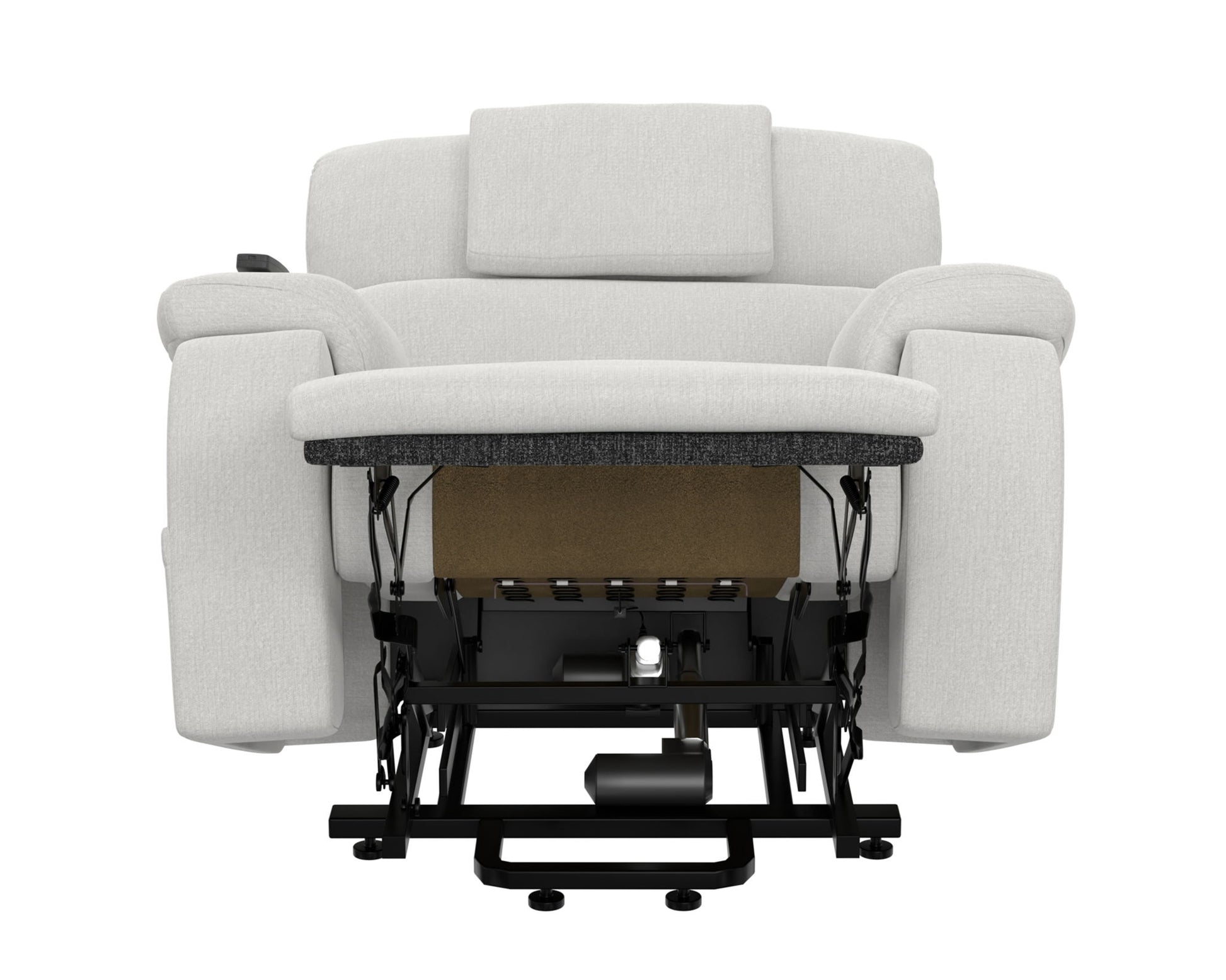 Snoozer - Power Lift Power Headrest Lay Flat Recliner With CR3 Heat / Massage / Zero Gravity - Hornell Furniture Outlet