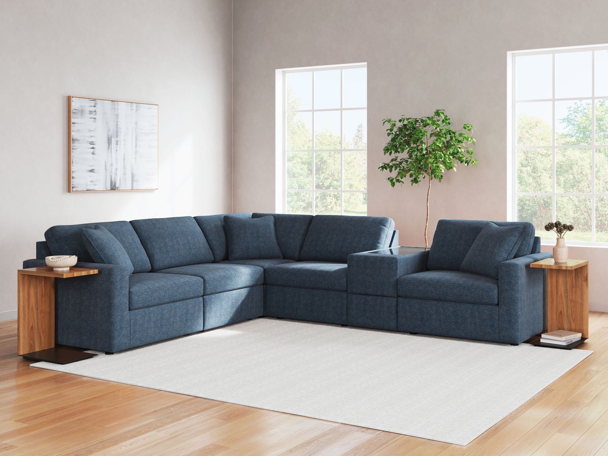Modmax - Ink - Sectional - Hornell Furniture Outlet
