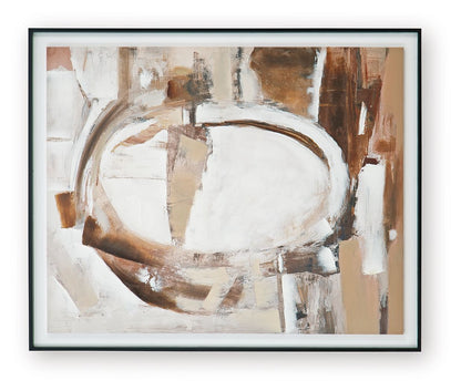 Bradlow - Wall Art - Brown / White / Black - Hornell Furniture Outlet