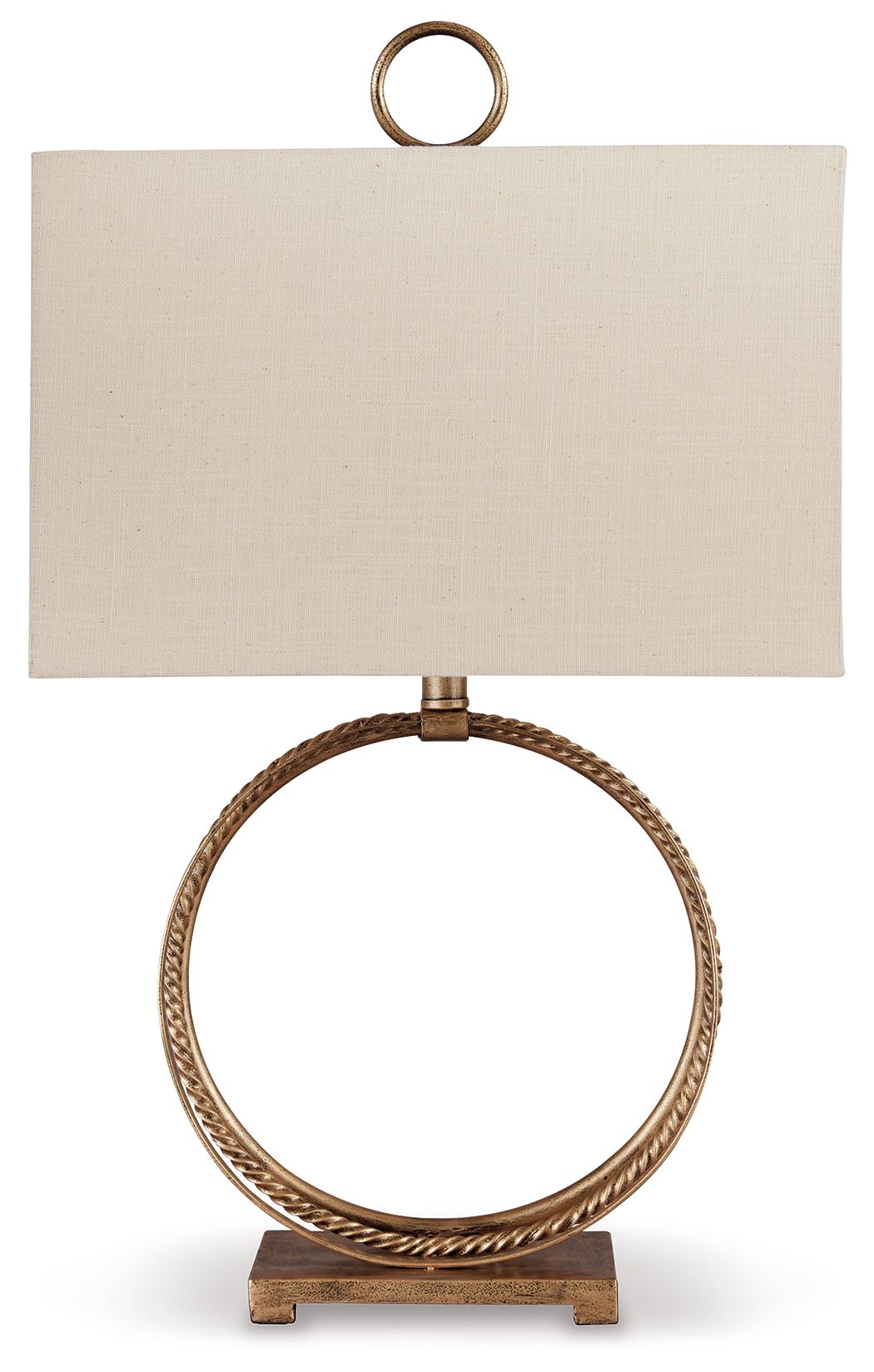 Mahala - Metal Table Lamp - Antique Gold Finish - Hornell Furniture Outlet