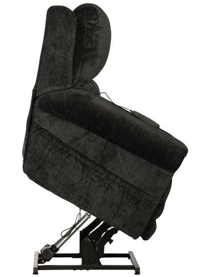 Warner - Power Headrest With Lumbar Power Lay Flat Recliner - Hornell Furniture Outlet