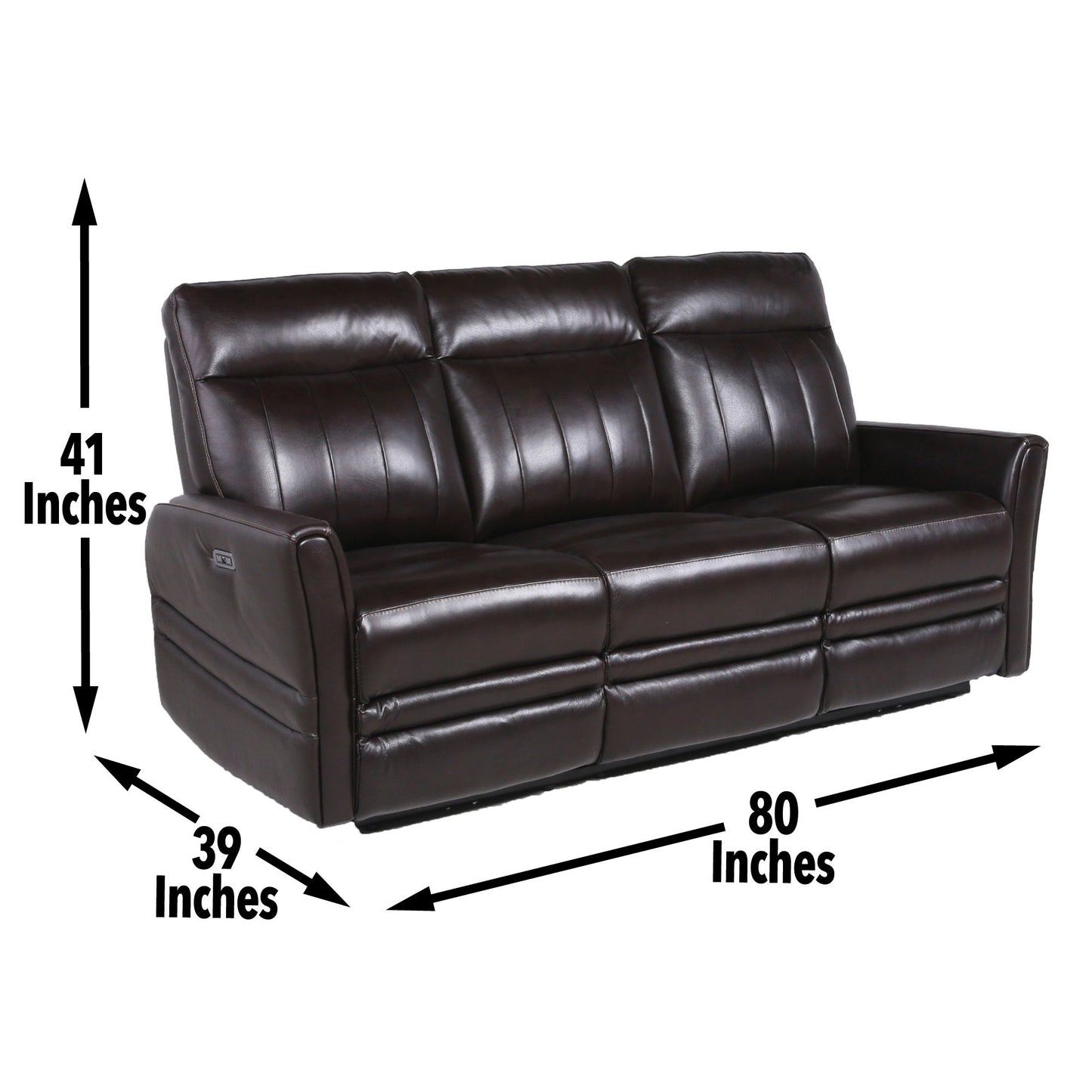 Coachella - Recliner Sofa - Brown - Hornell Furniture Outlet