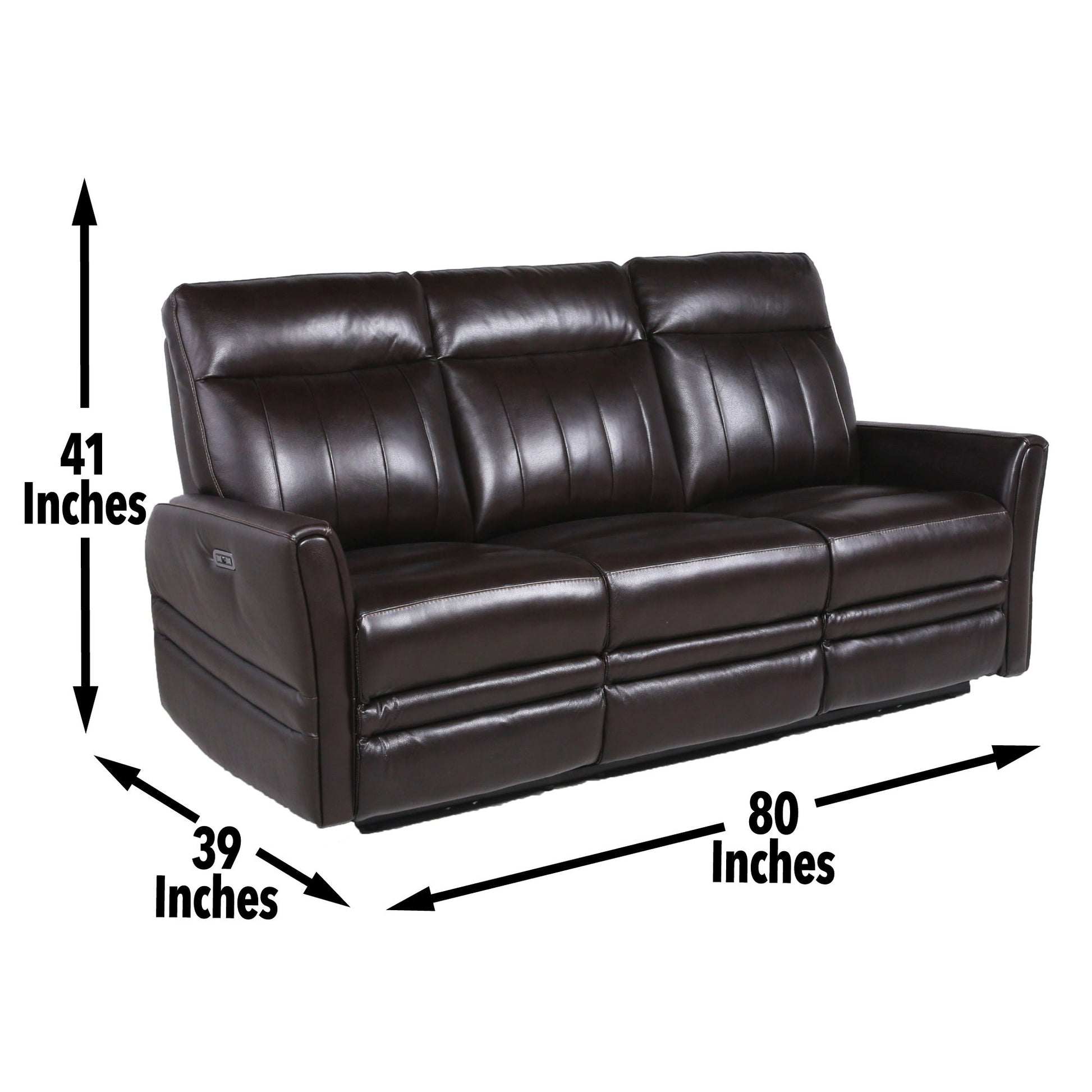 Coachella - Recliner Sofa - Brown - Hornell Furniture Outlet