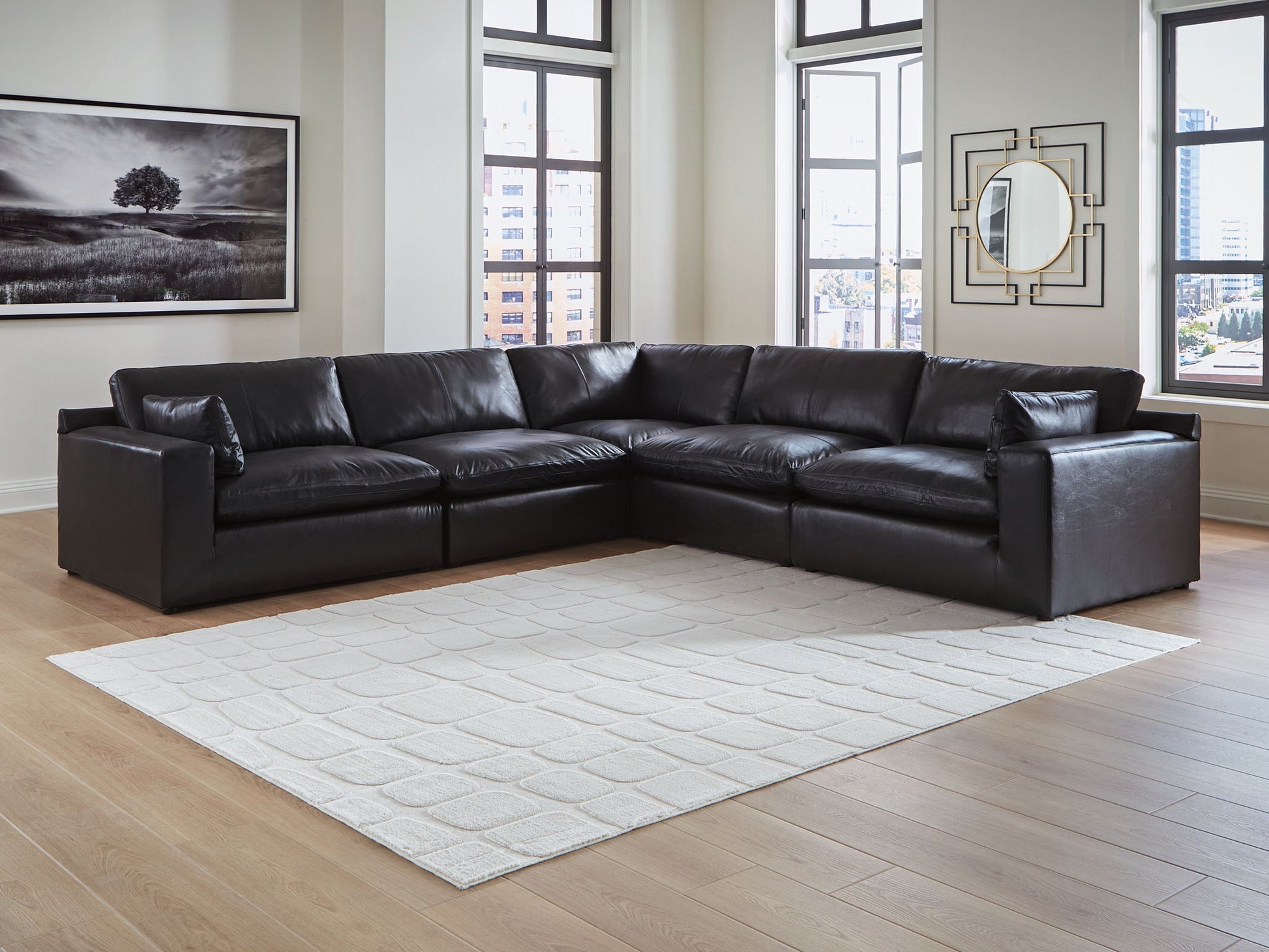 Emilia - Sectional - Hornell Furniture Outlet