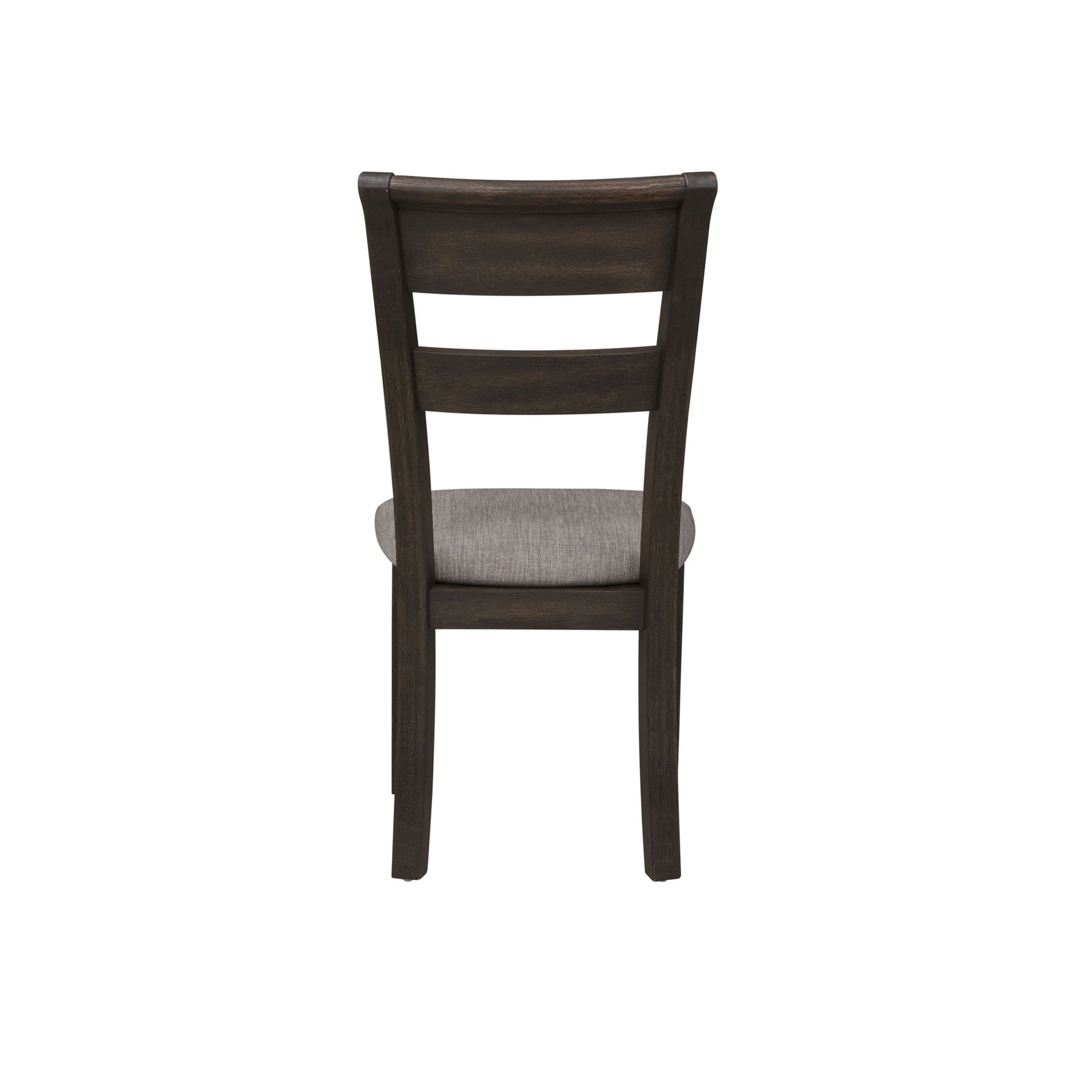 Double Bridge - Splat Back Side Chair - Dark Brown - Hornell Furniture Outlet
