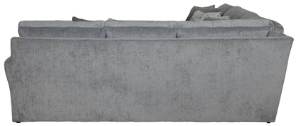 Glacier - Sectional With Cocktail Ottoman - Hornell Furniture Outlet