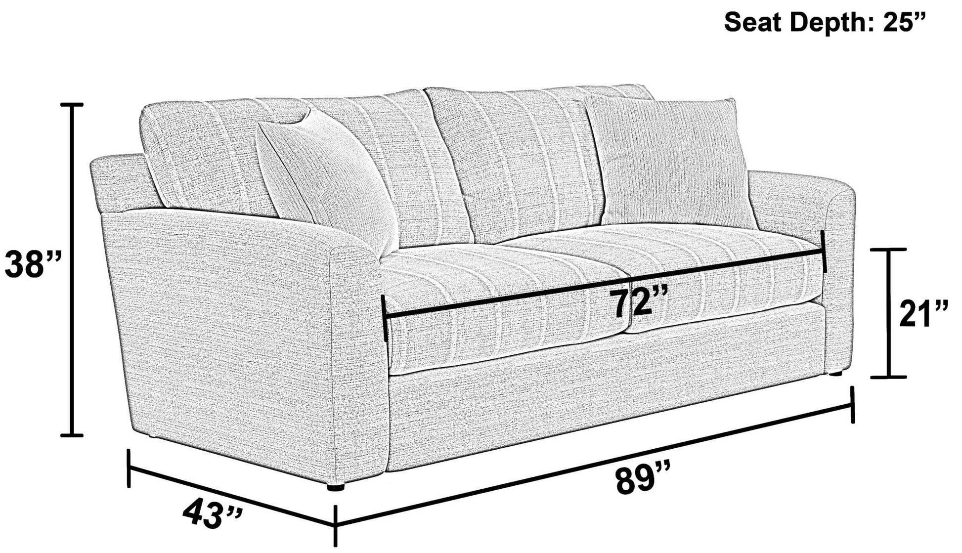 Lindsey - Queen Sleeper - Hornell Furniture Outlet