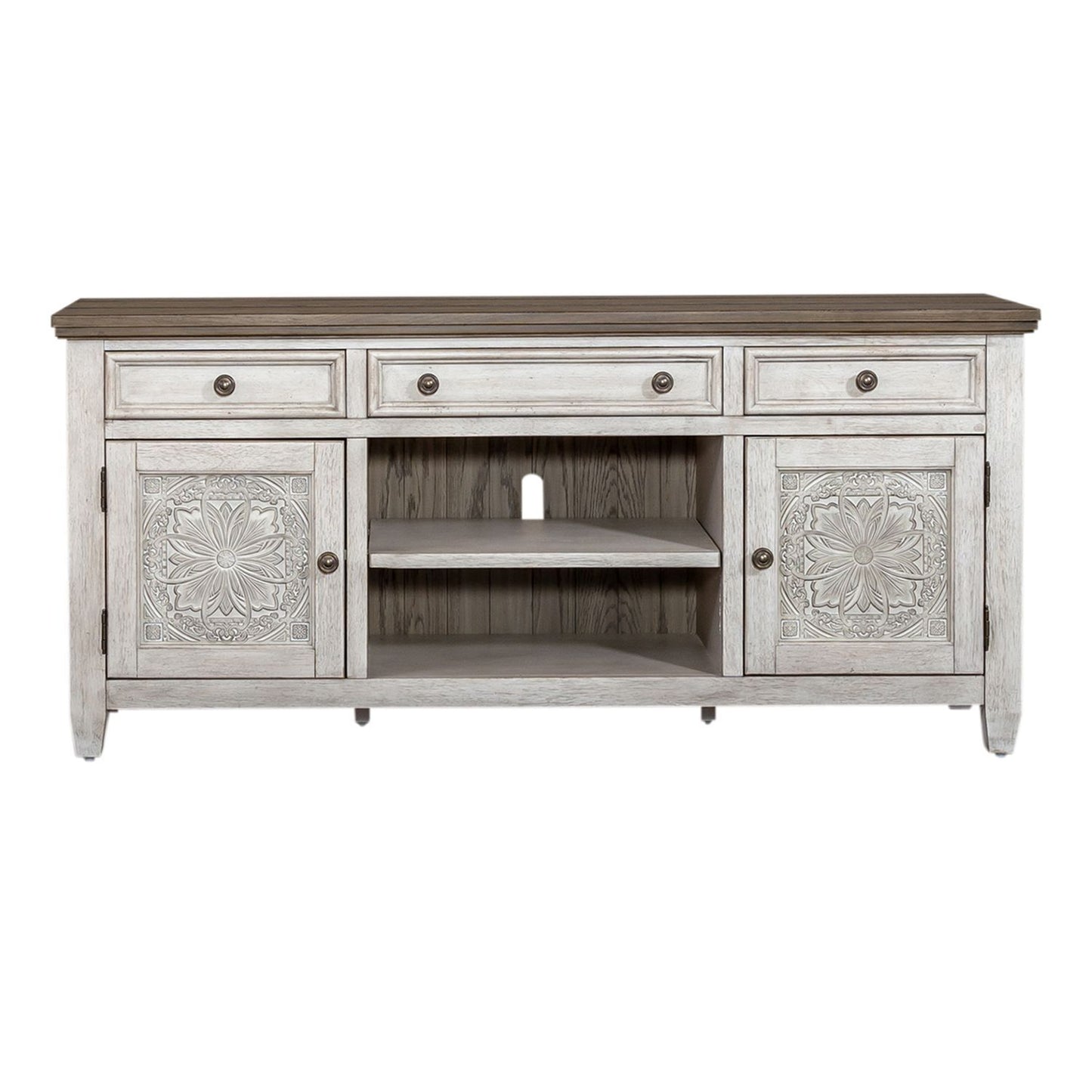 Heartland - Tile TV Console - Hornell Furniture Outlet