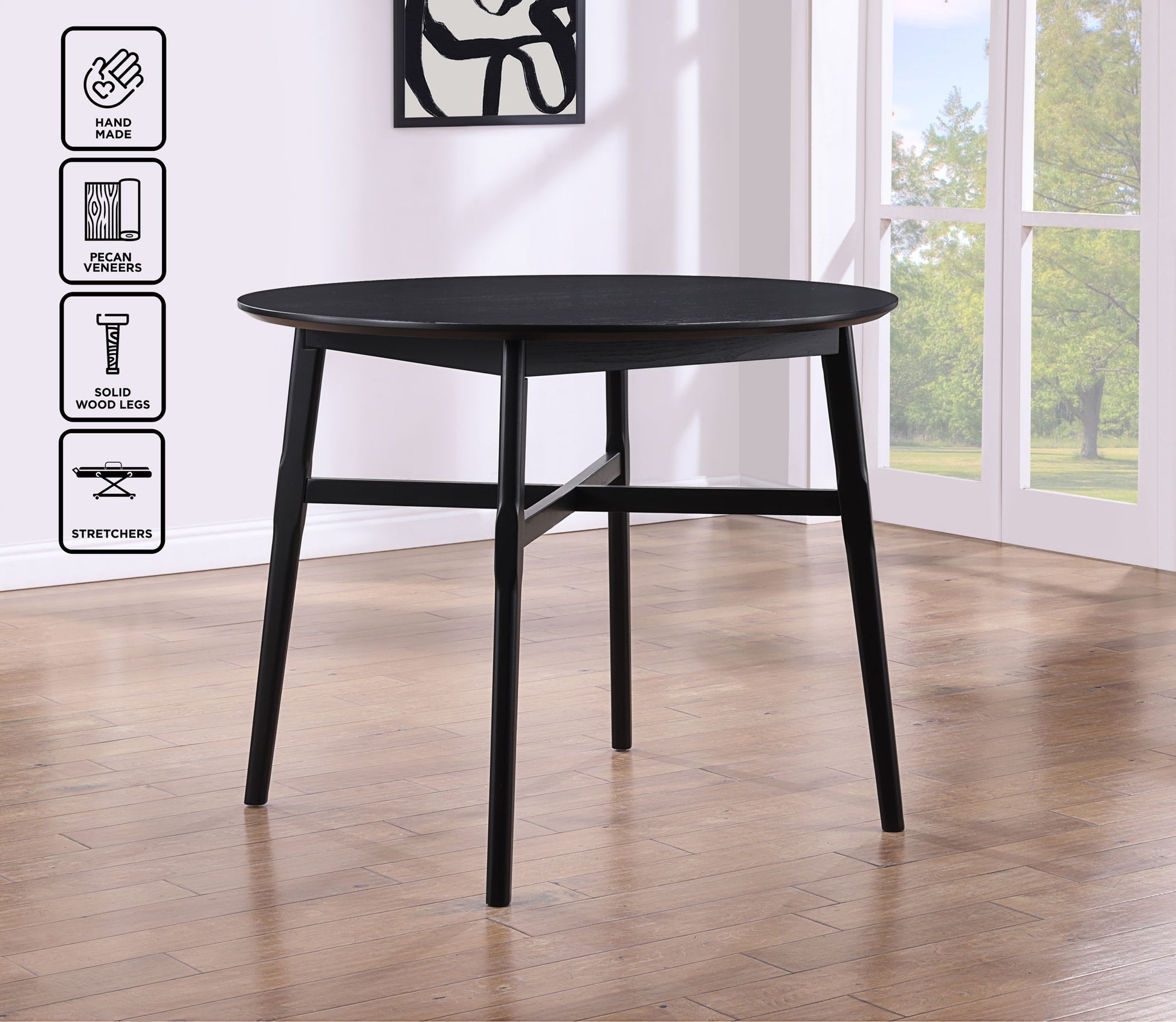 Oslo - Round Counter Table - Hornell Furniture Outlet