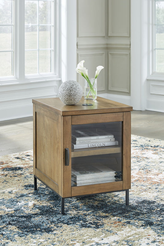 Torlanta - Brown - Chair Side End Table - Hornell Furniture Outlet
