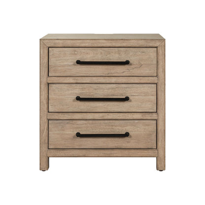 Proximity Place - Nightstand With Charging Station - Brown - Hornell Furniture Outlet