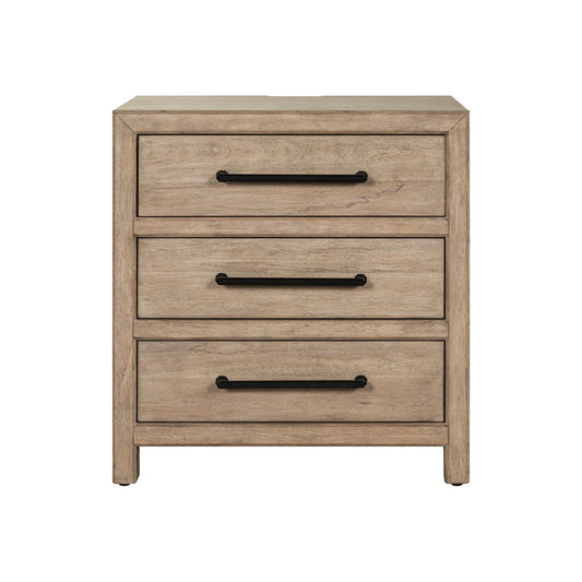 Proximity Place - Nightstand With Charging Station - Brown - Hornell Furniture Outlet