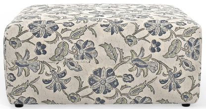 Stockbridge - Cocktail Ottoman - Denim - Hornell Furniture Outlet
