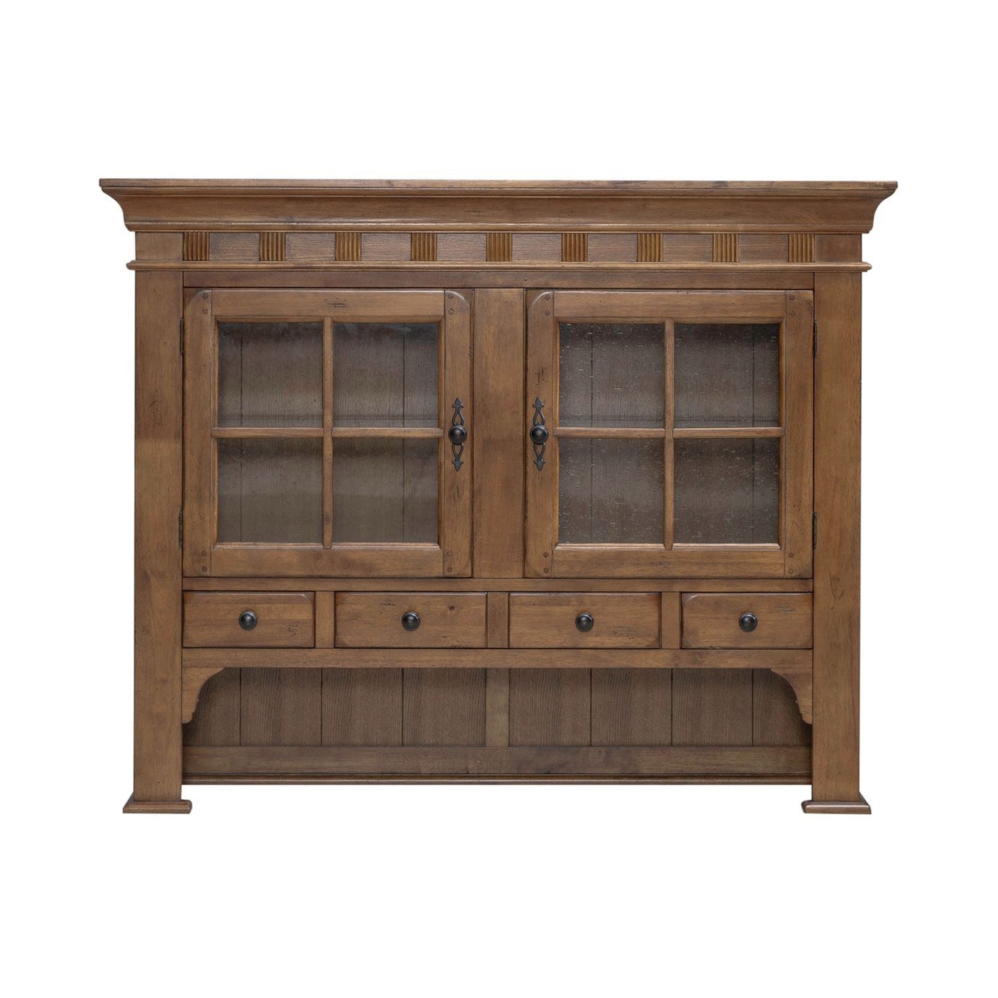 Treasures - Hutch - Light Brown - Hornell Furniture Outlet