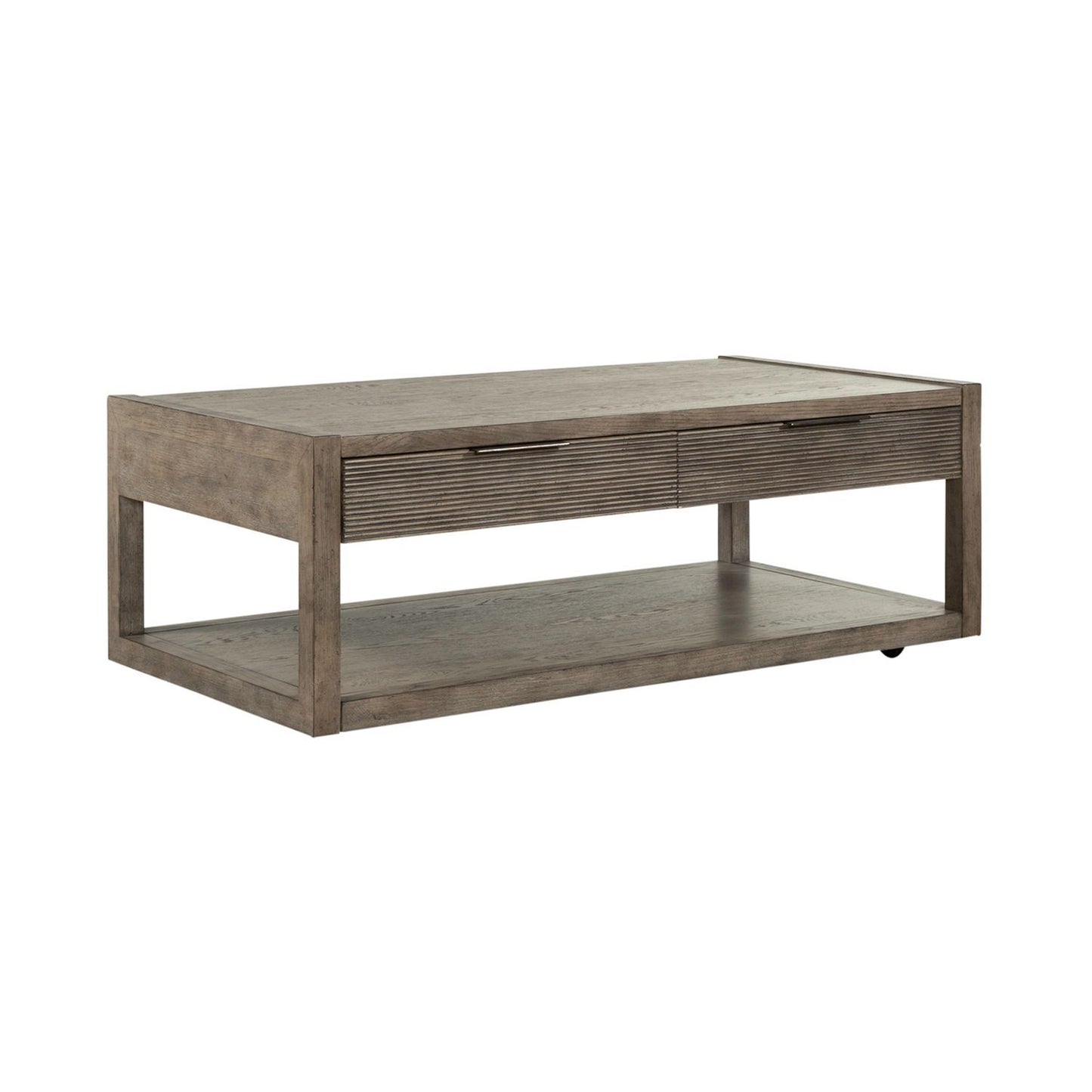 Bartlett Field - 3 Piece Table Set (1 Cocktail 2 End Tables) - Gray - Hornell Furniture Outlet