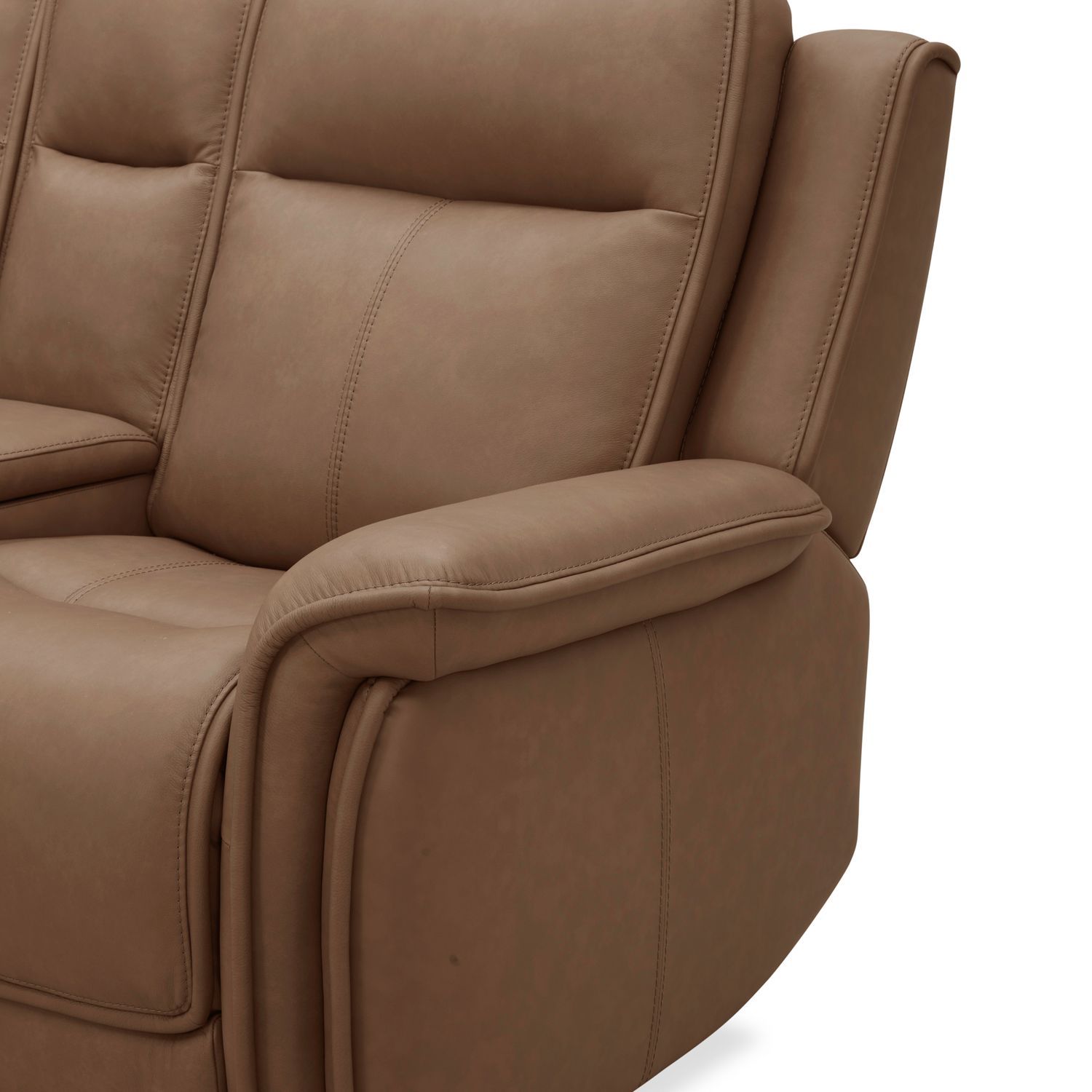 Cora - Loveseat With Console P3 & ZG - Hornell Furniture Outlet
