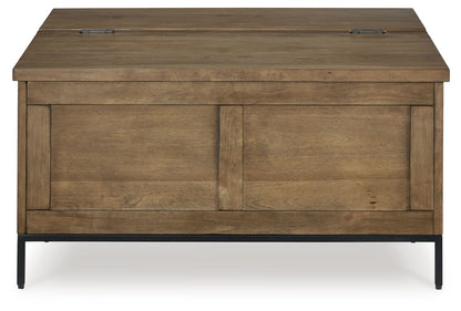 Torlanta - Brown - Lift Top Cocktail Table - Hornell Furniture Outlet