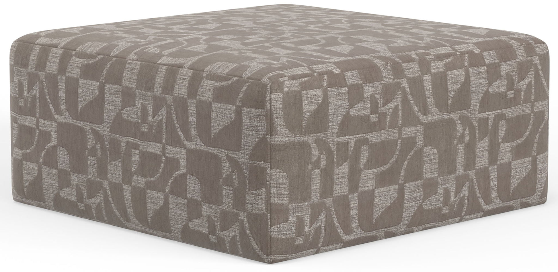 Zeke - Cocktail Ottoman - Cloud - Hornell Furniture Outlet