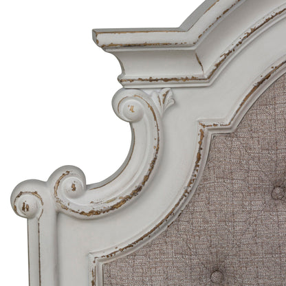 Magnolia Manor - Uph Panel Headboard - Hornell Furniture Outlet