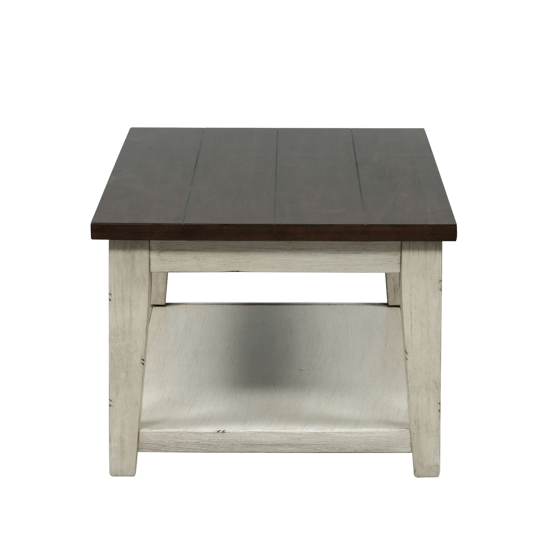 Arden Road - Rectangular Cocktail Table - Satin Cherry - Hornell Furniture Outlet