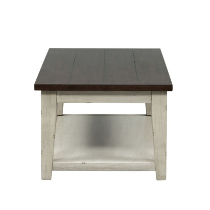 Arden Road - Rectangular Cocktail Table - Satin Cherry - Hornell Furniture Outlet