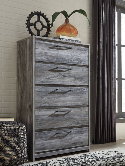 Baystorm - Panel Bedroom Set - Gray - Hornell Furniture Outlet