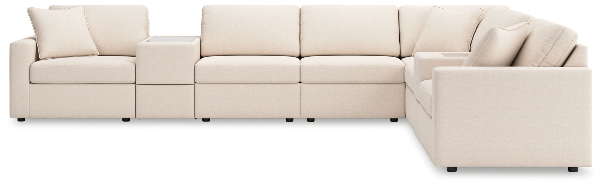 Modmax - Oyster - Sectional - Hornell Furniture Outlet
