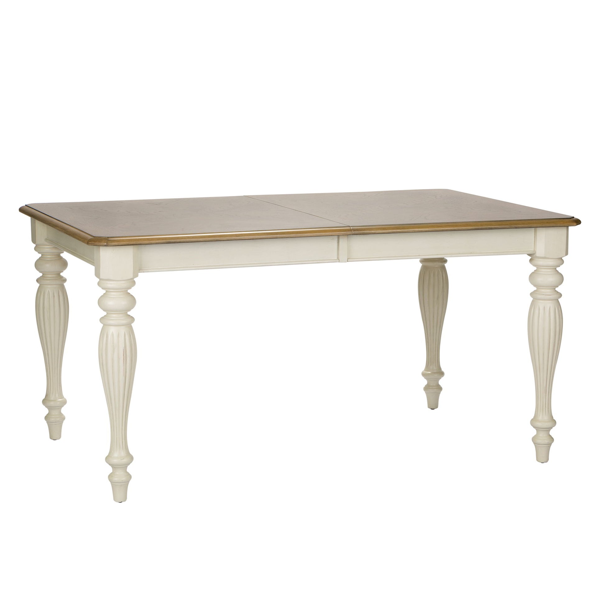 Cumberland Creek - Rectangular Leg Table - White - Hornell Furniture Outlet