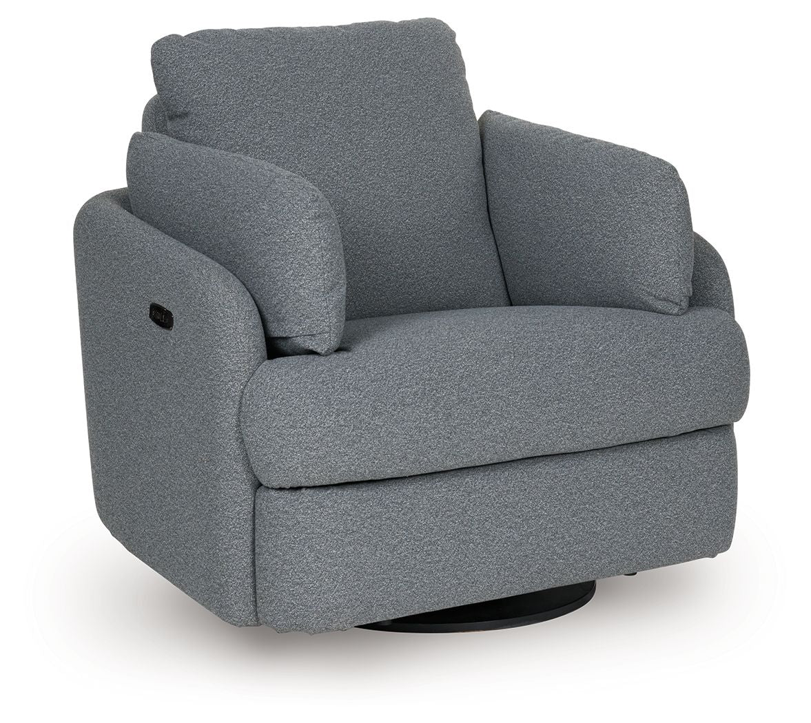 Alainmont Next - Gen Nuvella - Swivel Power Recliner - Hornell Furniture Outlet