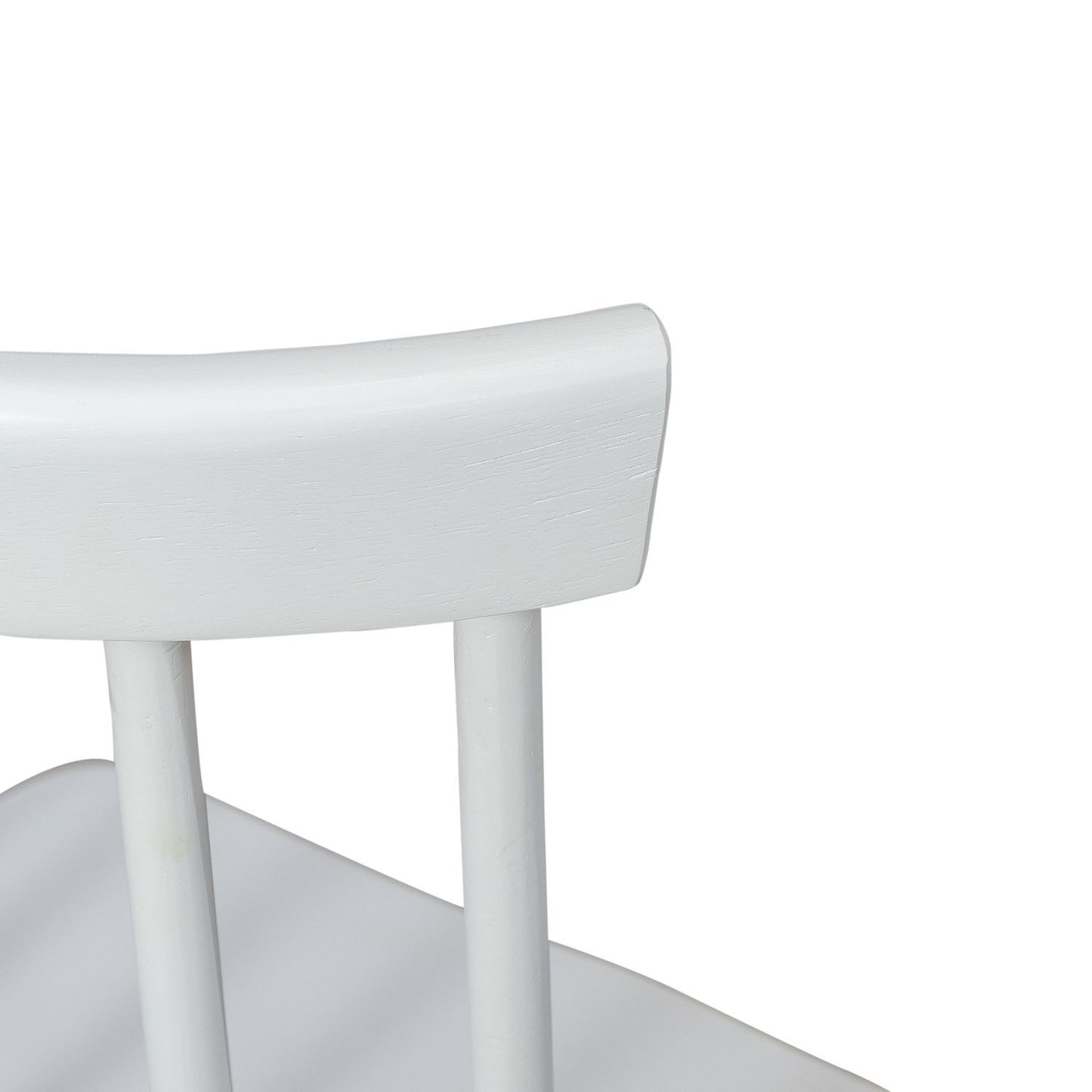 Palmetto Heights - Spindle Back Side Chair (RTA) - White - Hornell Furniture Outlet