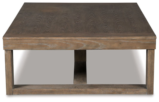 Cariton - Rectangular Cocktail Table - Gray - Hornell Furniture Outlet