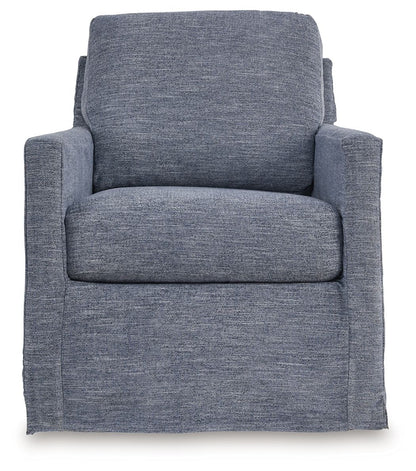 Nenana Next - gen Nuvella - Swivel Glider Accent Chair - Hornell Furniture Outlet