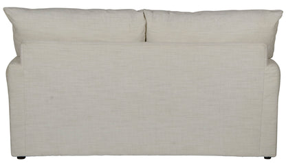 Zeller - Loveseat - Cream - Hornell Furniture Outlet