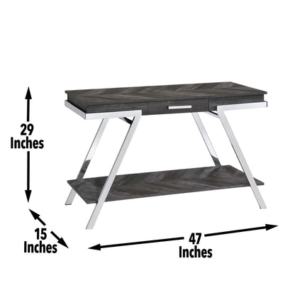 Roma - Sofa Table - Gray - Hornell Furniture Outlet