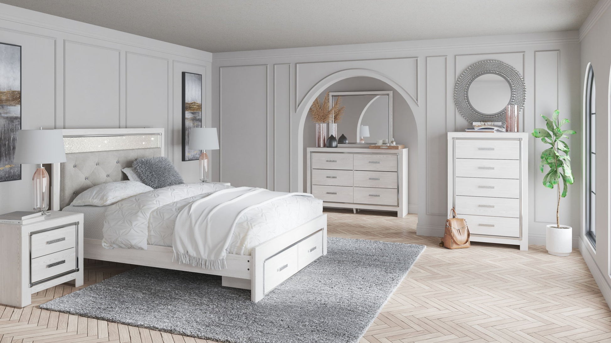 Altyra - Panel Bed - Hornell Furniture Outlet