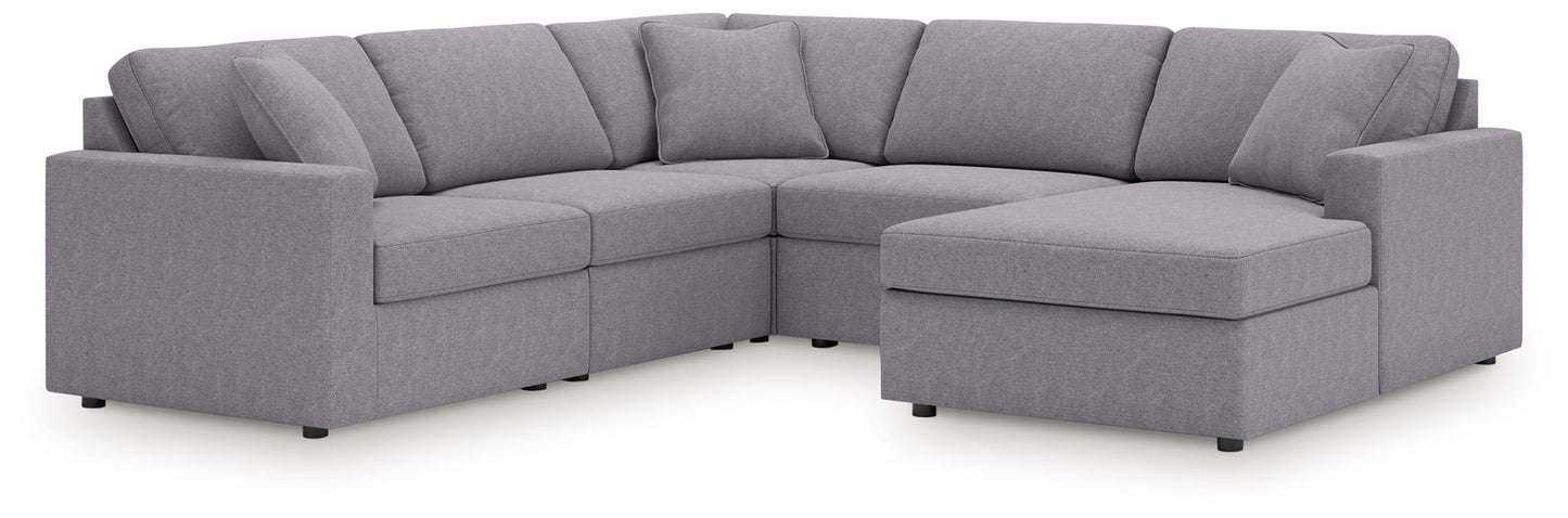 Modmax - Granite - Sectional - Hornell Furniture Outlet
