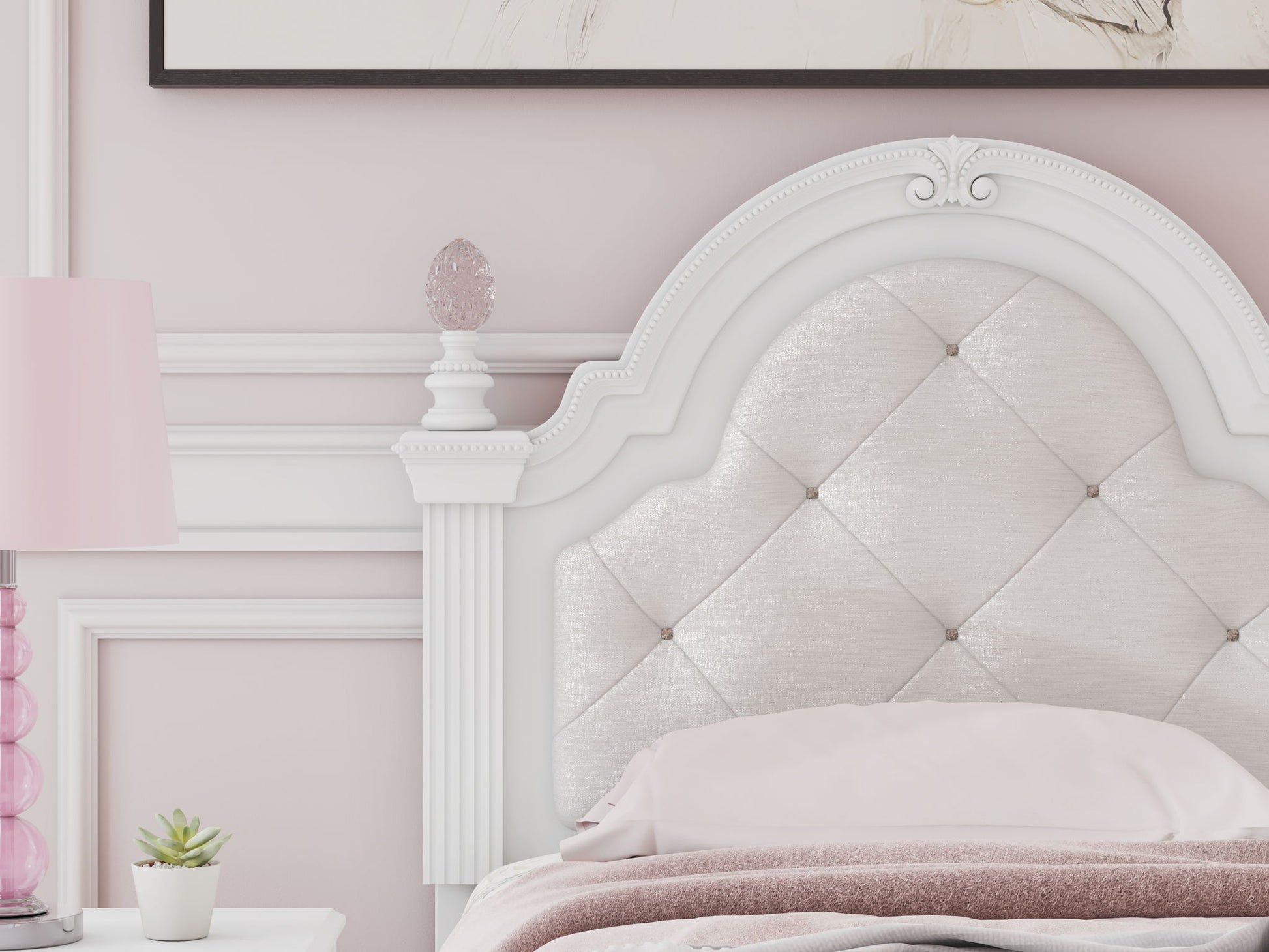 Kozlani - Upholstered Panel Headboard - Hornell Furniture Outlet