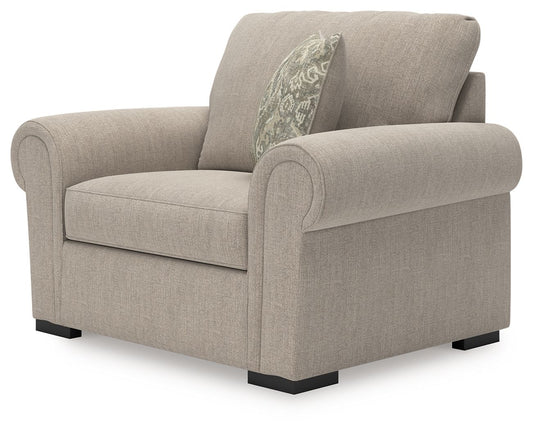Sararose - Heather - Chair and a Half - Hornell Furniture Outlet
