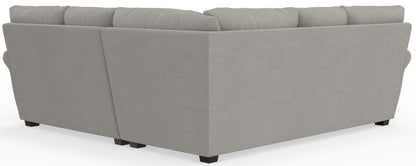 Livingston - Sectional With Comfort Coil Seating And Accent Pillows Included - Hornell Furniture Outlet