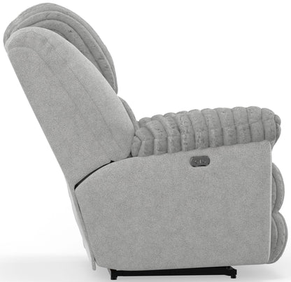 Shaggy - Power Lay Flat Recliner With Zero Gravity - Hornell Furniture Outlet