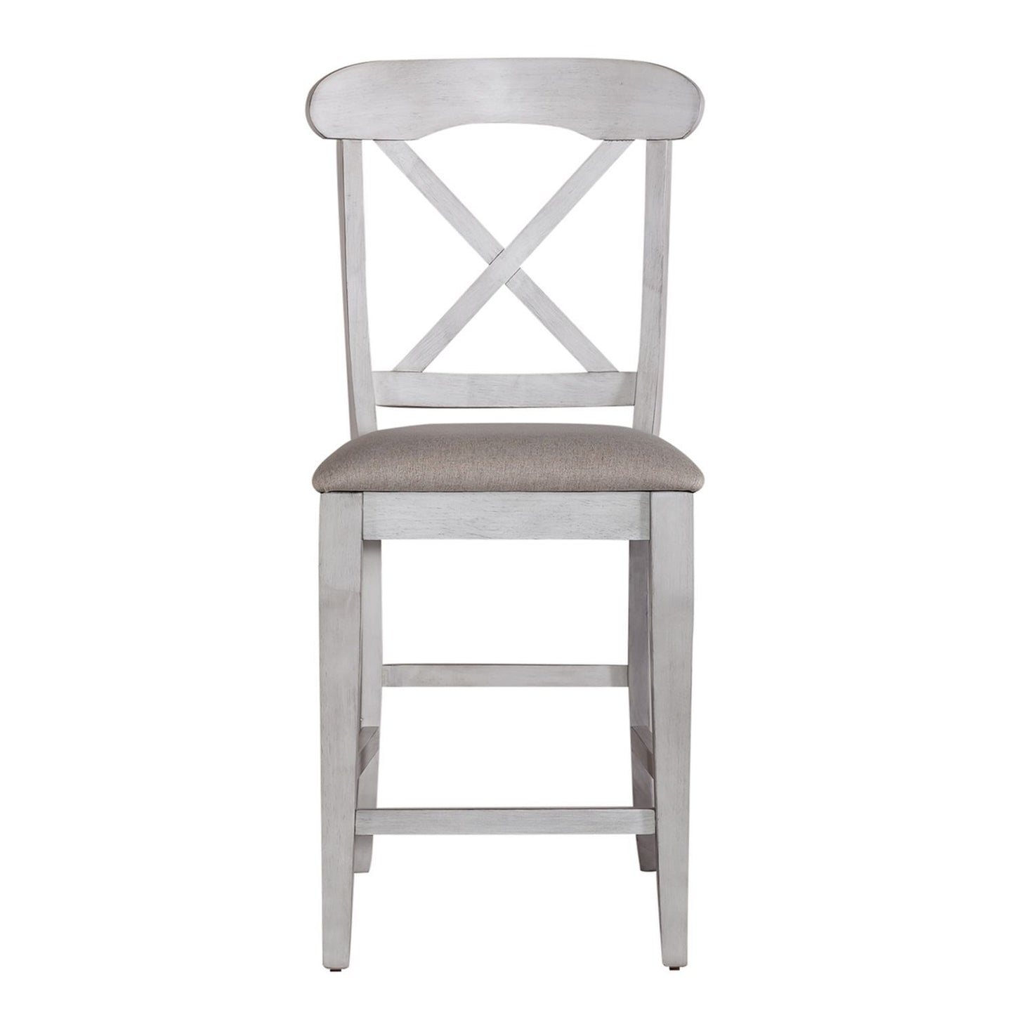 Ocean Isle - Upholstered X Back Counter Chair - Hornell Furniture Outlet